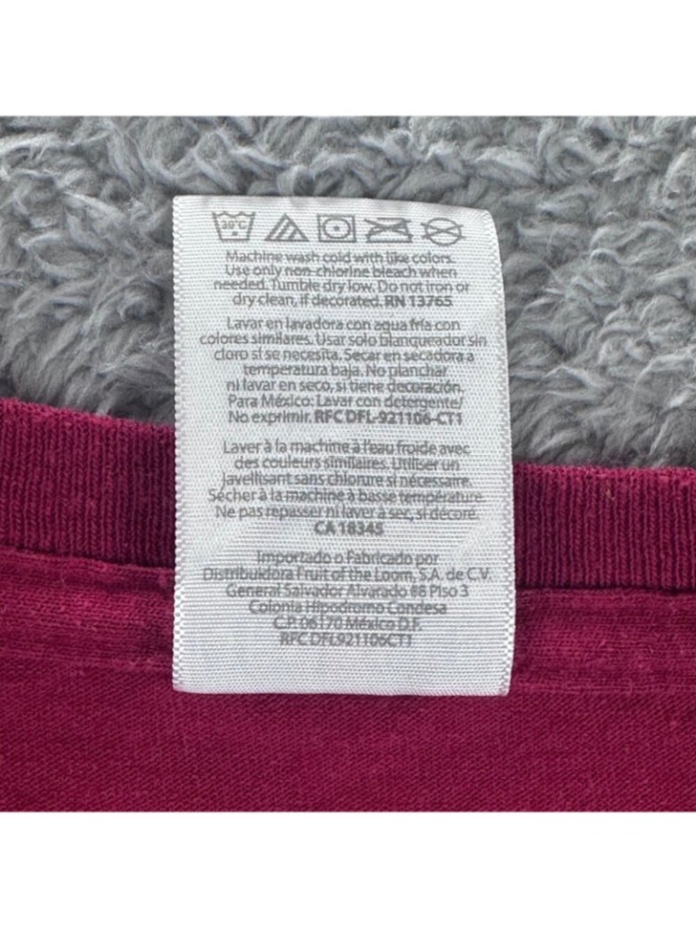 Jerzees Henderson State University T-Shirt Mens Medium Maroon 125 Years Graphic - Picture 6 of 7